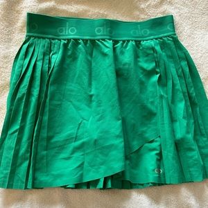 Alo Aces skirt Green Medium